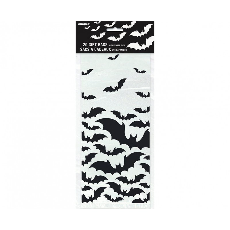 Σακκούλες Ζελατινας Halloween - Νυχτερίδα 20τεμ
