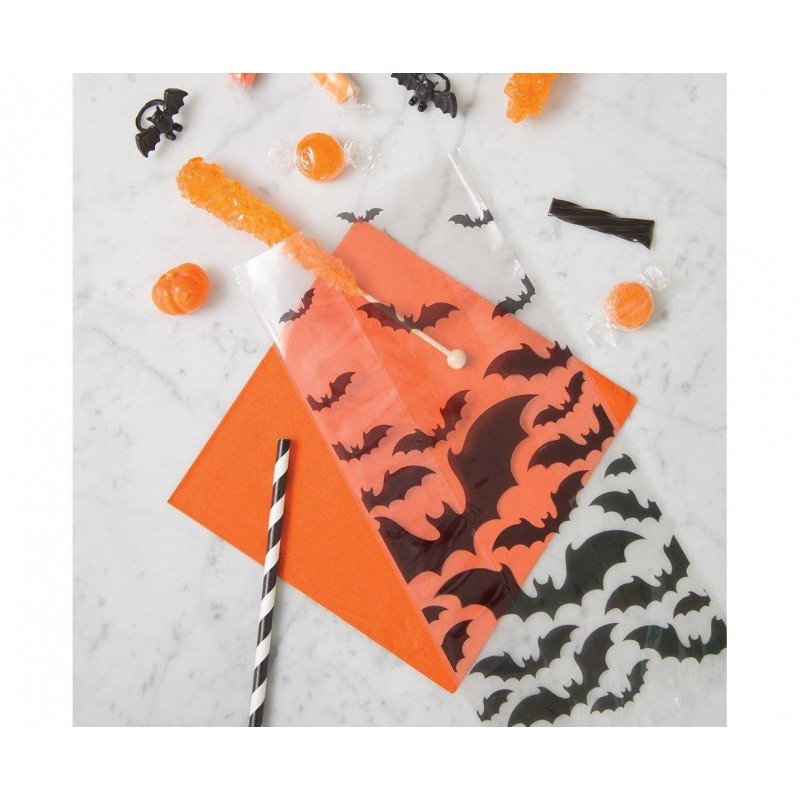 Σακκούλες Ζελατινας Halloween - Νυχτερίδα 20τεμ