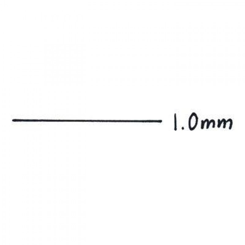 Just Click Μαρκαδόρος Ανεξίτηλος Permanent 1.0mm Μαύρος