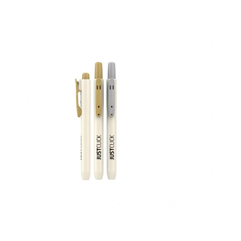 Just Click Μαρκαδόρος Ανεξίτηλος Permanent 1.00mm Silver