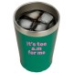 Fisura Κούπα Θερμός 310ml ItS Too Am For Me Green Fisura Κούπα Θερμός 310ml ItS Too Am For Me Green
