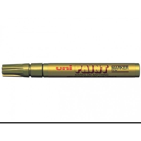 UNI Paint Marker Medium Gold 2.2-2.8mm