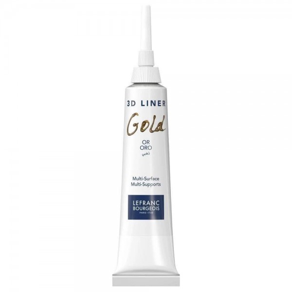 Lefranc Bourgeois 20ml 3D Περίγραμμα Χρυσό Lefranc Bourgeois 20ml 3D Περίγραμμα Χρυσό