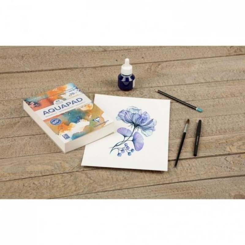 Clairefontaine Μπλοκ Ακουαρέλας AquaPad Cold Pressed  30 φύλλων A3 (29,7x42cm) 300gr