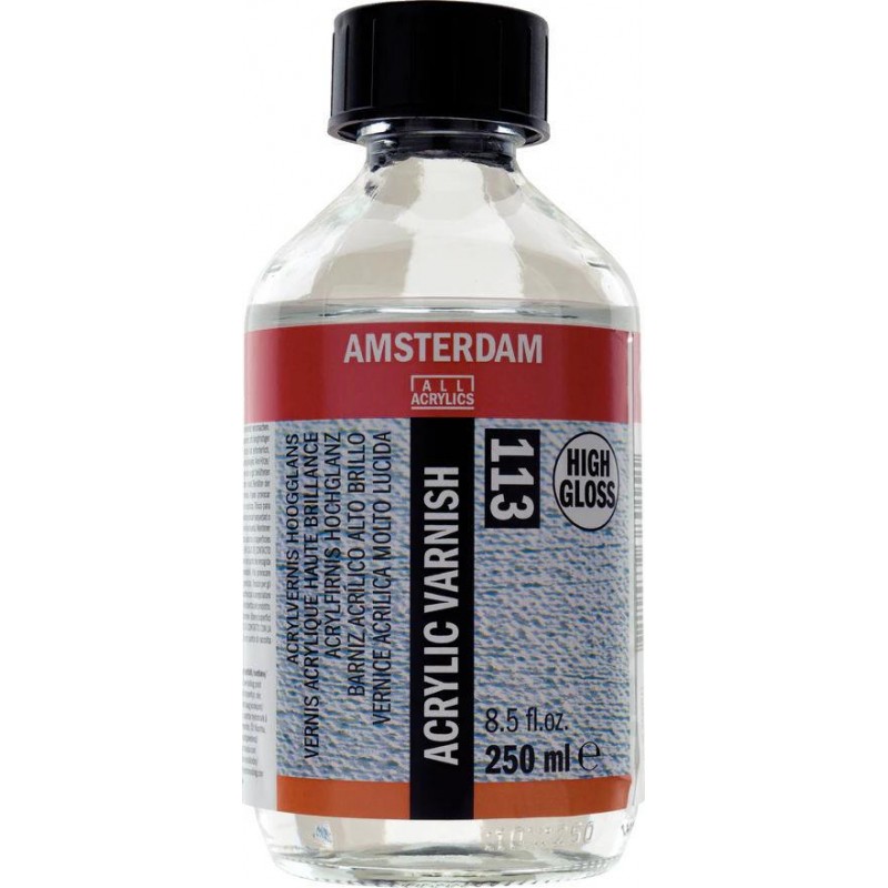 Amsterdam 113 Protection Acrylic Varnish High Gloss 250ml