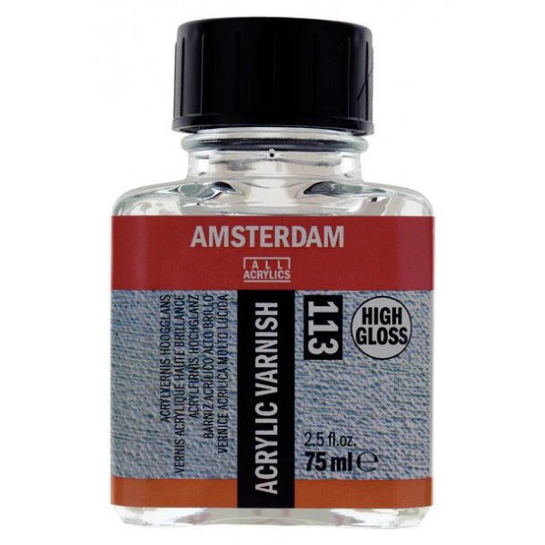 Amsterdam 113 Protection Acrylic Varnish High Gloss 75ml Amsterdam 113 Protection Acrylic Varnish High Gloss 75ml