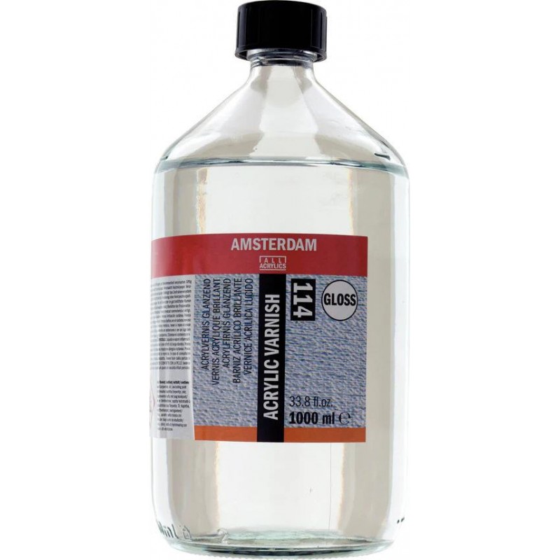Amsterdam 114 Protection Acrylic Varnish Gloss 1000ml