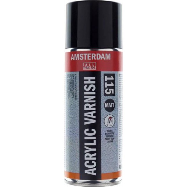 Amsterdam 115 Protection Acrylic Varnish Matt 400ml (Spray) Amsterdam 115 Protection Acrylic Varnish Matt 400ml (Spray)