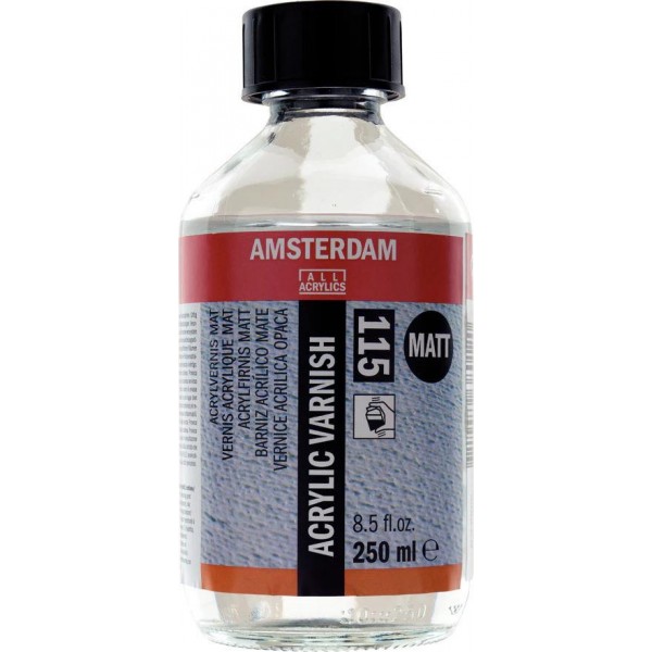 Amsterdam 115 Protection Acrylic Varnish Mat 250ml Amsterdam 115 Protection Acrylic Varnish Mat 250ml