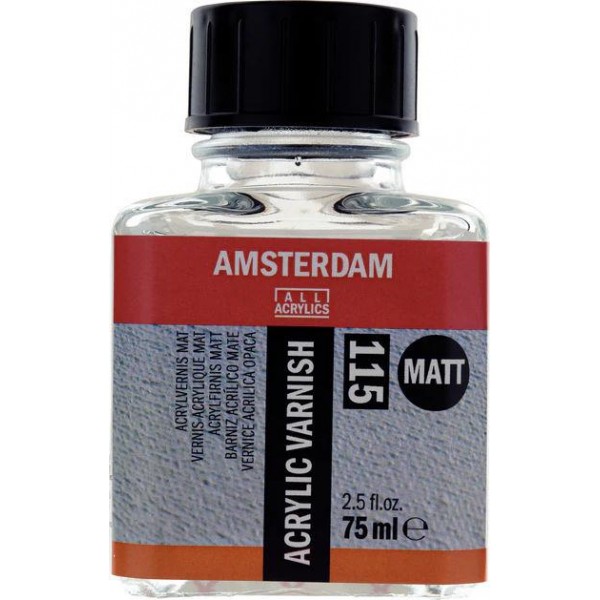 Amsterdam 115 Protection Acrylic Varnish Mat 75ml Amsterdam 115 Protection Acrylic Varnish Mat 75ml