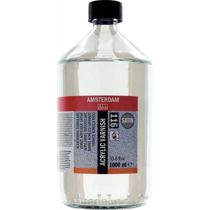 Amsterdam 116 Protection Acrylic Varnish Satin 1000ml Amsterdam 116 Protection Acrylic Varnish Satin 1000ml