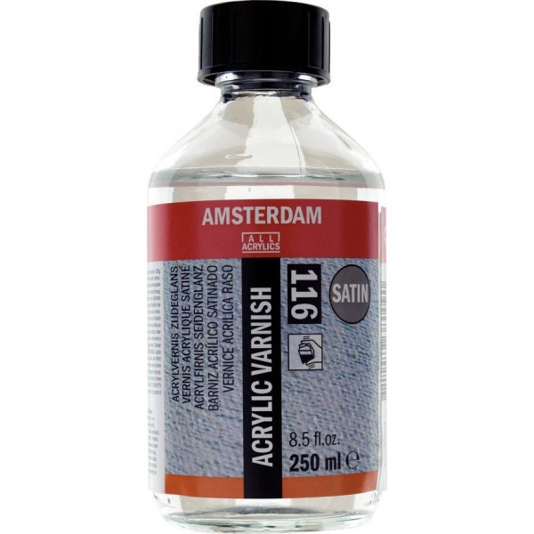 Amsterdam 116 Protection Acrylic Varnish Satin 250ml Amsterdam 116 Protection Acrylic Varnish Satin 250ml