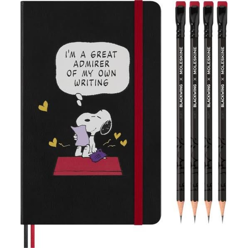 Moleskine Peanuts Notebook and Blackwing Pencil Set