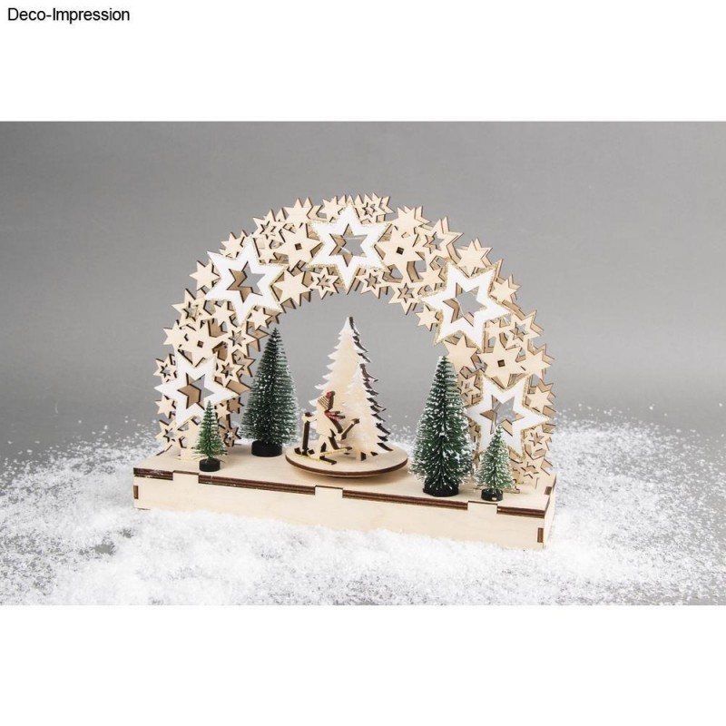 Διακοσμητικά Χιονισμένα Έλατα 7τεμ Διακοσμητικά Χιονισμένα Έλατα 7τεμ