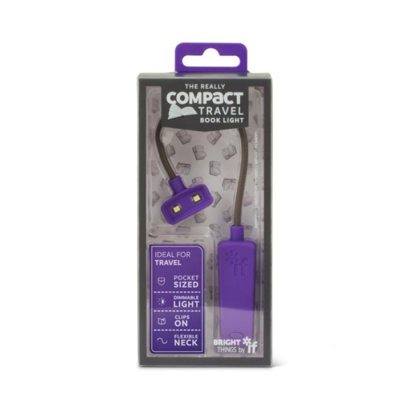 Φακός Βιβλίου Compact Purple