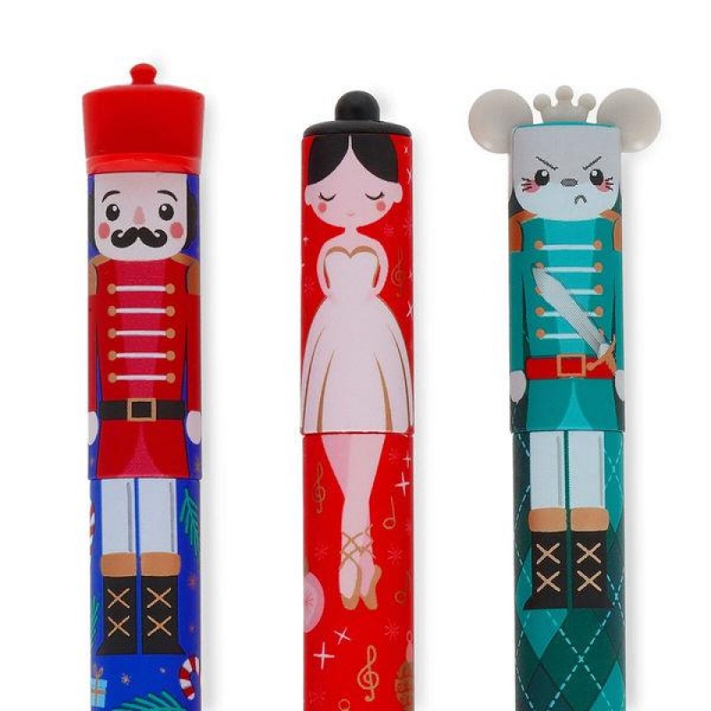 Legami Set Of 3 Erasable Gel Pens The Nutcracker