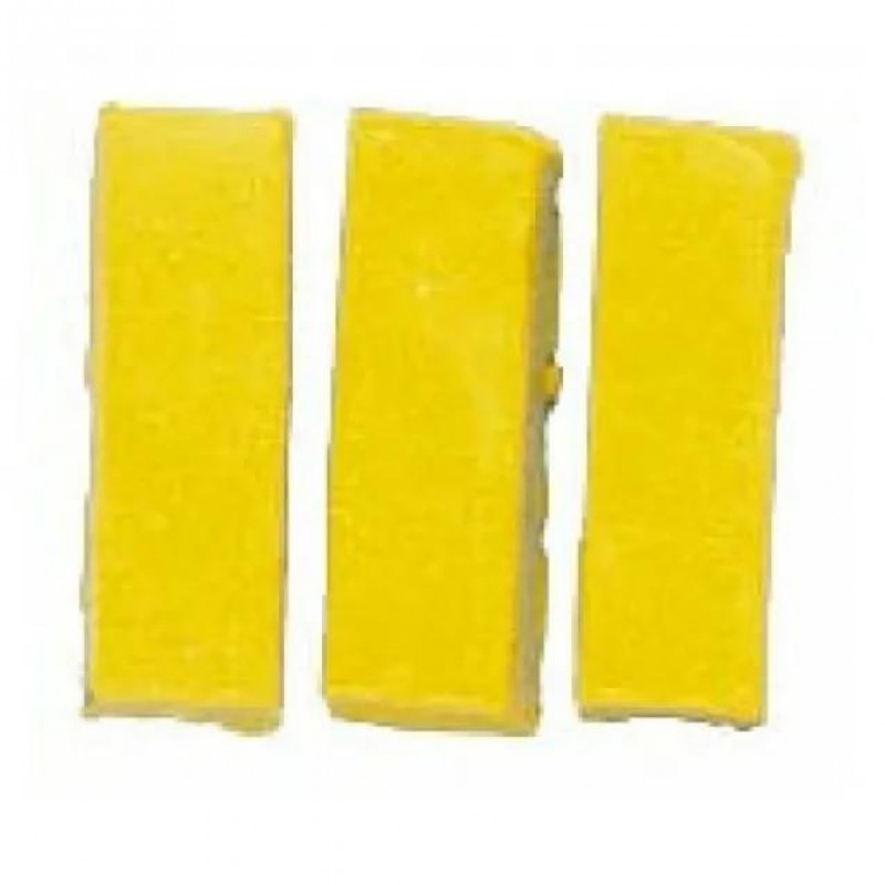 3 Κραγιόνια Χρώμα Κεριών Κίτρινο