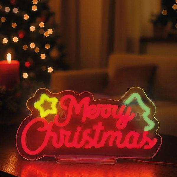Legami Neon-Effect Led Sign - Merry Xmas