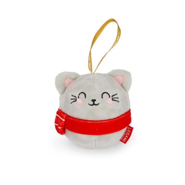 Legami Plush Christmas Decoration - Oh-Oh-Ohrnaments - Kitty Legami Plush Christmas Decoration - Oh-Oh-Ohrnaments - Kitty