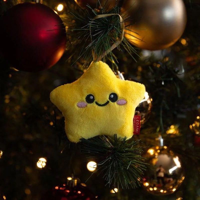 Legami Plush Christmas Decoration - Oh-Oh-Ohrnaments - Star