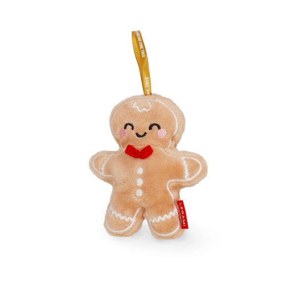 Legami Plush Christmas Decoration - Oh-Oh-Ohrnaments - Gingerbread Legami Plush Christmas Decoration - Oh-Oh-Ohrnaments - Gingerbread