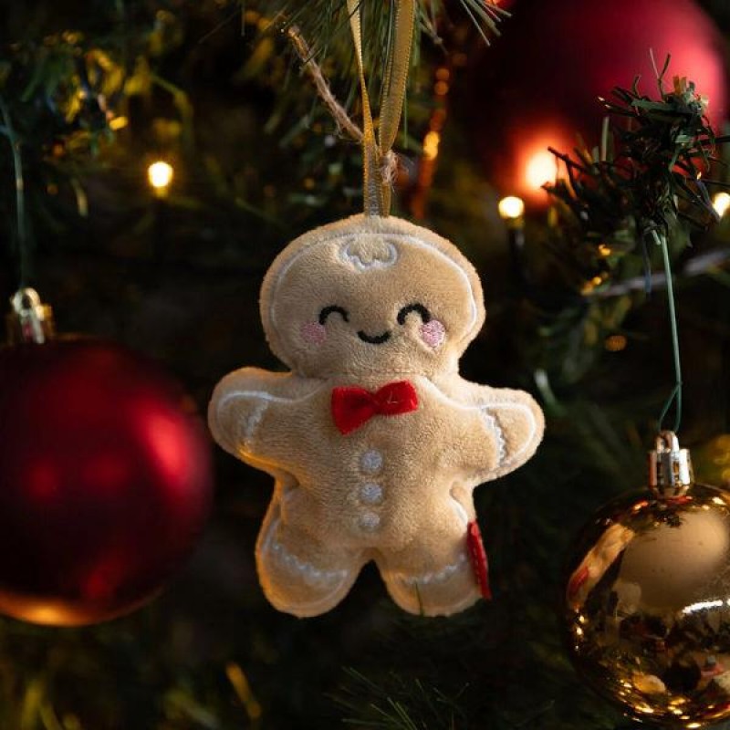 Legami Plush Christmas Decoration - Oh-Oh-Ohrnaments - Gingerbread
