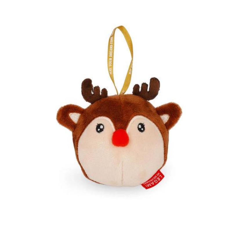 Legami Plush Christmas Decoration - Oh-Oh-Ohrnaments - Reindeer