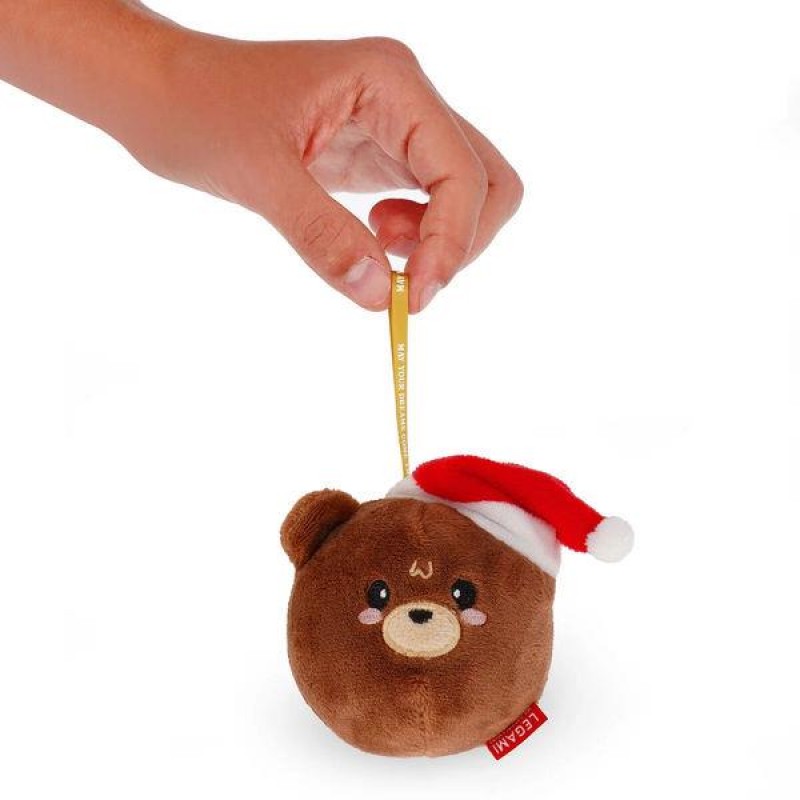 Legami Plush Christmas Decoration - Oh-Oh-Ohrnaments - Teddy