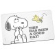 Snoopy Peanuts Good Day Επιφάνεια Κοπής Μελαμίνης