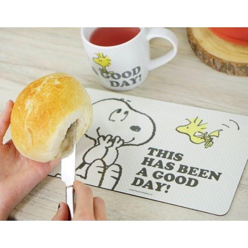 Snoopy Peanuts Good Day Επιφάνεια Κοπής Μελαμίνης