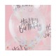 Μπαλόνια Λατέξ Happy Birthday με Κομφετί 5τεμ