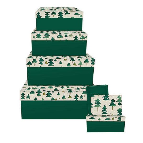 Χάρτινο Κουτί Winter Forest Small 13,5cm x 9cm x 5,7cm Χάρτινο Κουτί Winter Forest Small 13,5cm x 9cm x 5,7cm