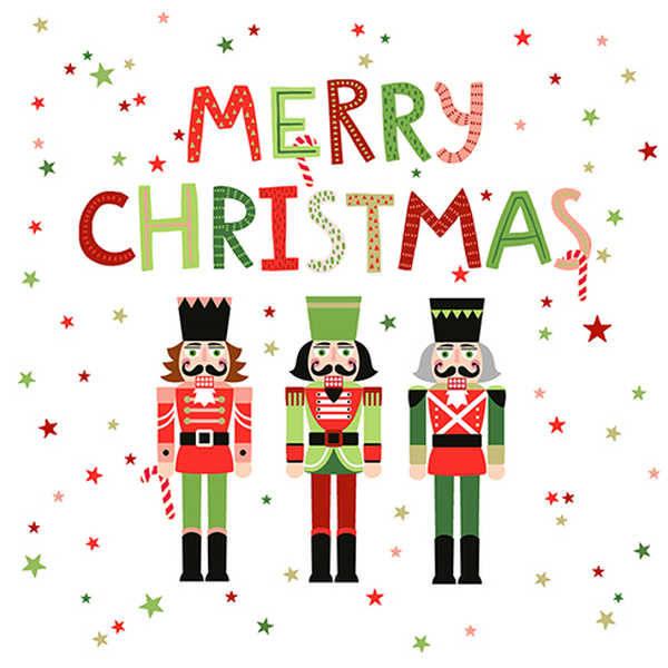 Atelier Χαρτοπετσέτες Φαγητού 33cm 20τεμ Nutcrackers