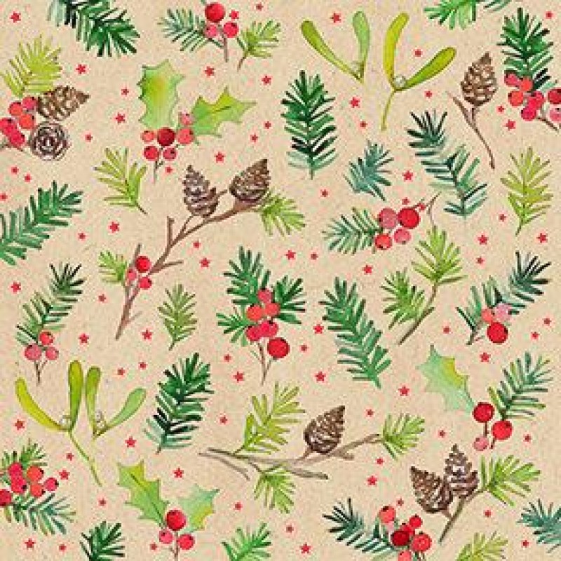 Cocktail Χαρτοπετσέτες 25cm 20τεμ Beautiful Nature