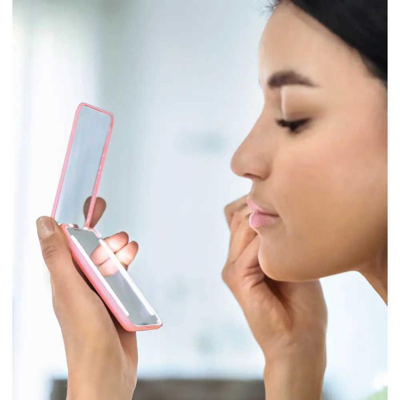 Καθρεπτάκι Τσέπης με Led