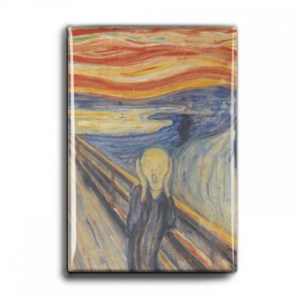 Μαγνητάκι Ψυγείου 8x5,5cm Munch Μαγνητάκι Ψυγείου 8x5,5cm Munch
