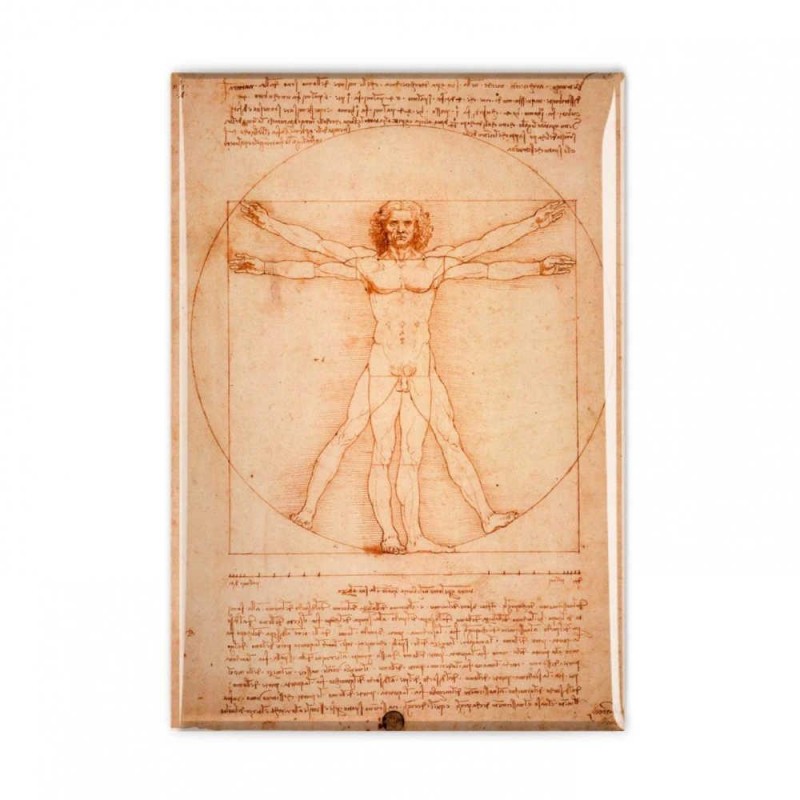 Μαγνητάκι Ψυγείου 8x5,5cm Da Vinci 