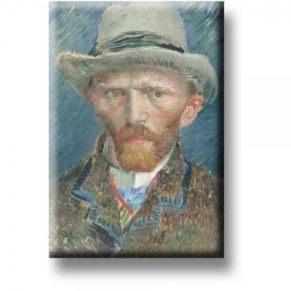 Μαγνητάκι Ψυγείου 8x5,5cm Van Gogh Self Portrait Μαγνητάκι Ψυγείου 8x5,5cm Van Gogh Self Portrait