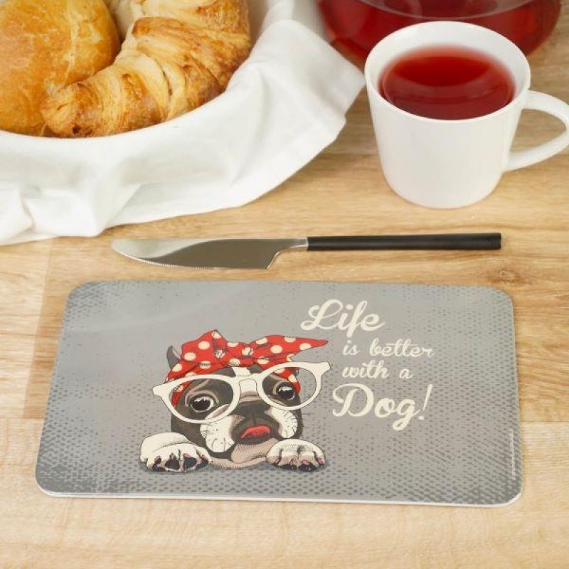 Vintage Bulldog Επιφάνεια Κοπής Μελαμίνης