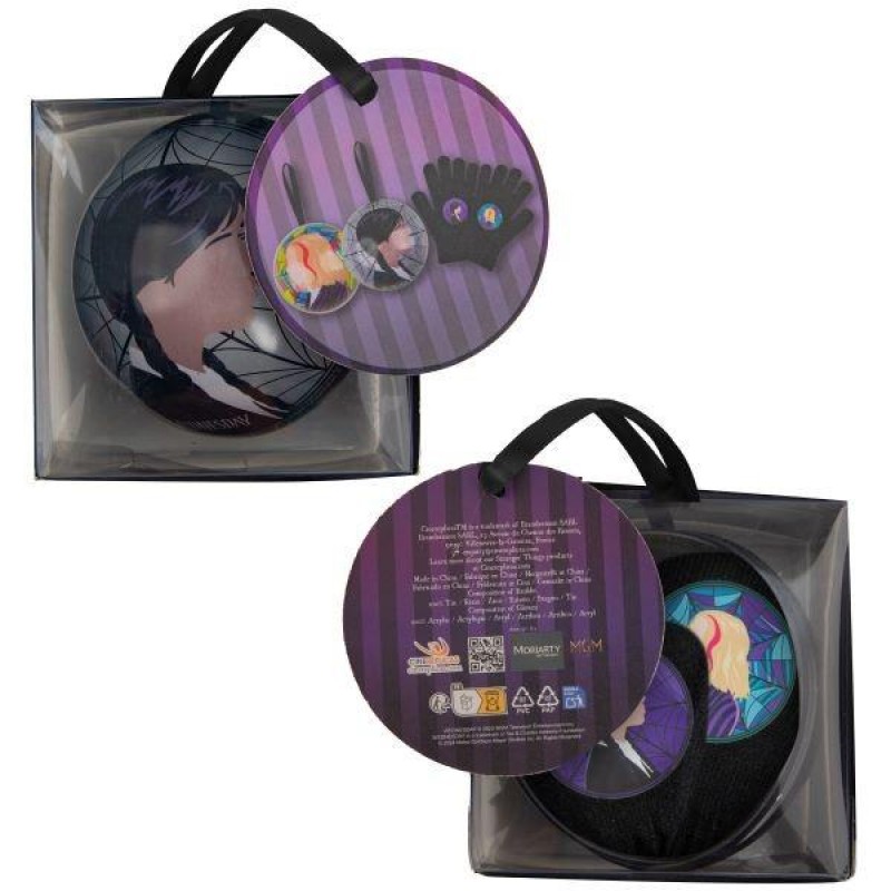 Wednesday Χριστουγεννιάτικη Μπάλα Στολίδι με Γάντια