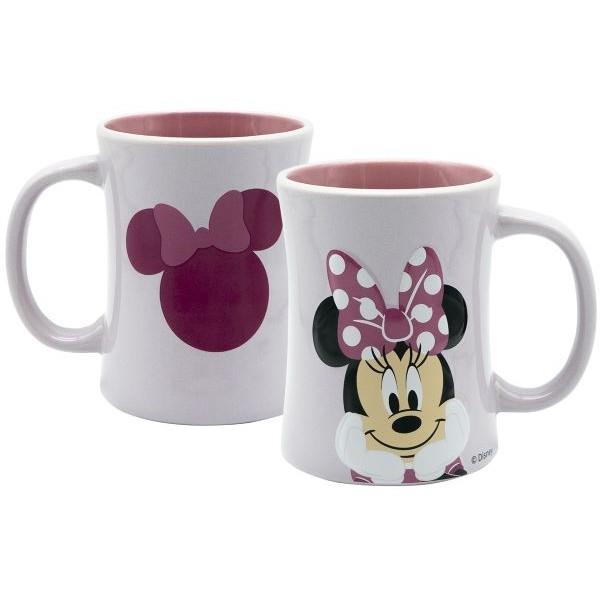 Mug 3D Disney Minnie 360ml White-Pink