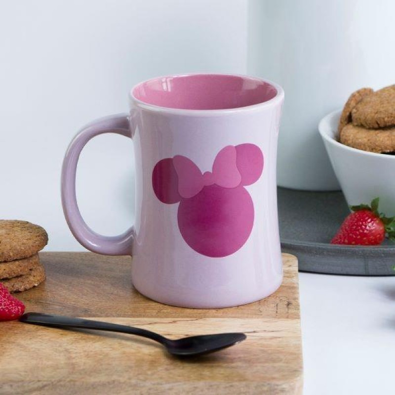Mug 3D Disney Minnie 360ml White-Pink