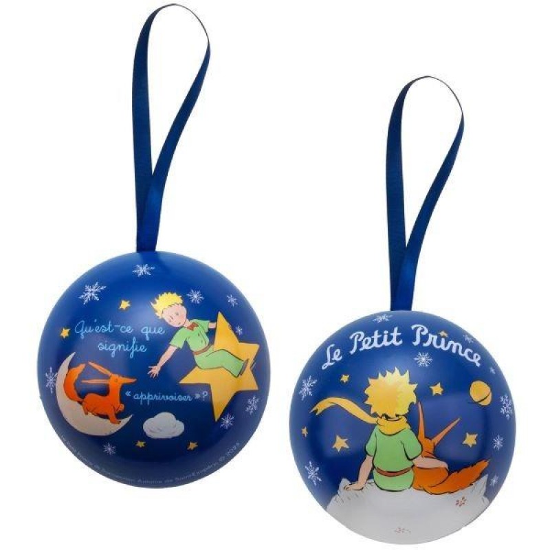 Στολίδι Χριστουγεννιάτικη Μπάλα Le Little Prince με Λούτρινο Μπρελόκ