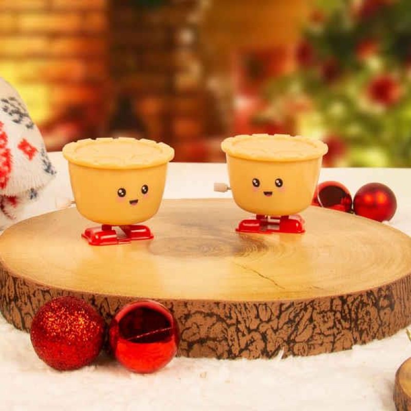 Christmas Wind-Up Marching Mince Pies Game