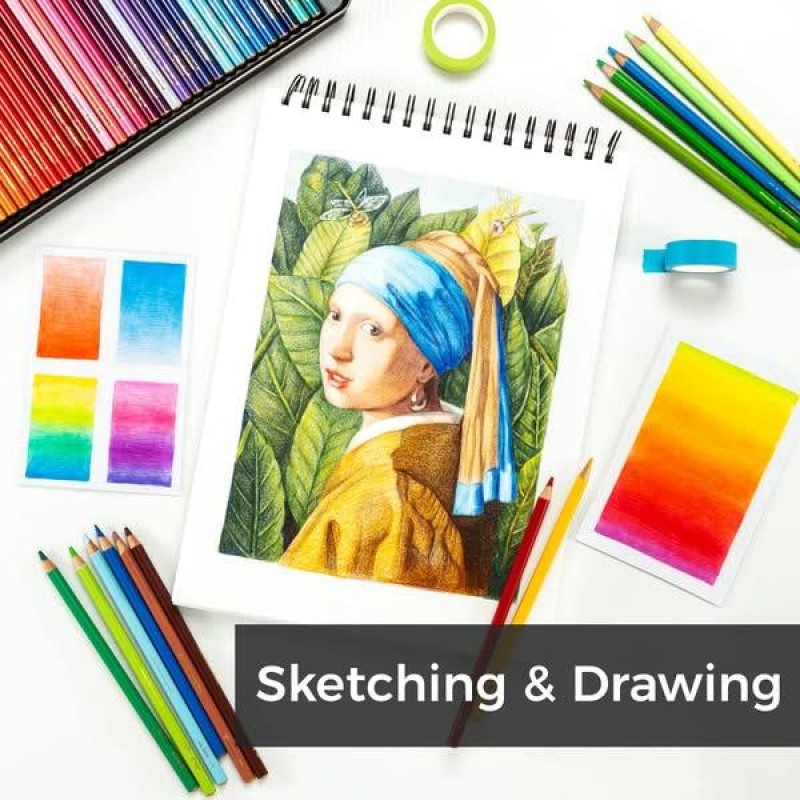 Ohuhu Halawa Σετ 72 Oil-based Ξυλομπογιές