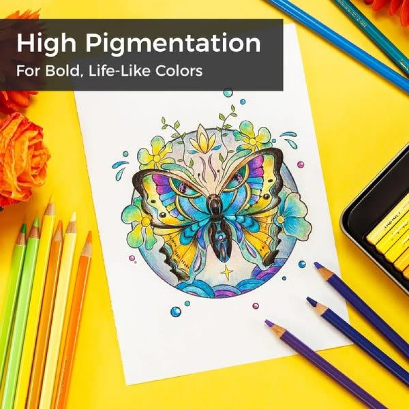 Ohuhu Halawa Σετ 72 Oil-based Ξυλομπογιές