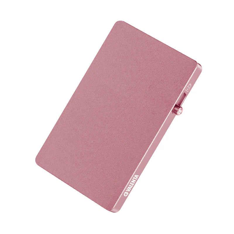 Valenta Card Protector Aluminium Magsafe Pink