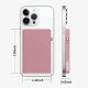Valenta Card Protector Aluminium Magsafe Pink