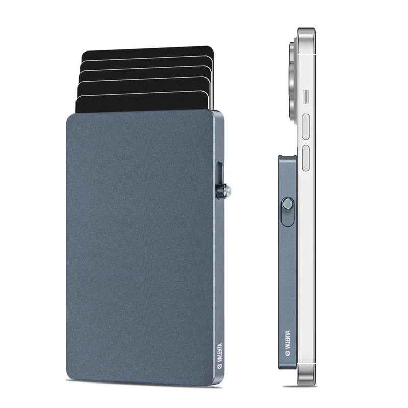 Valenta Card Protector Aluminium Magsafe Cool Grey