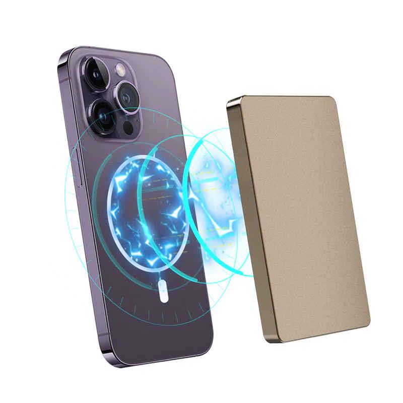 Valenta Card Protector Aluminium Magsafe Natural